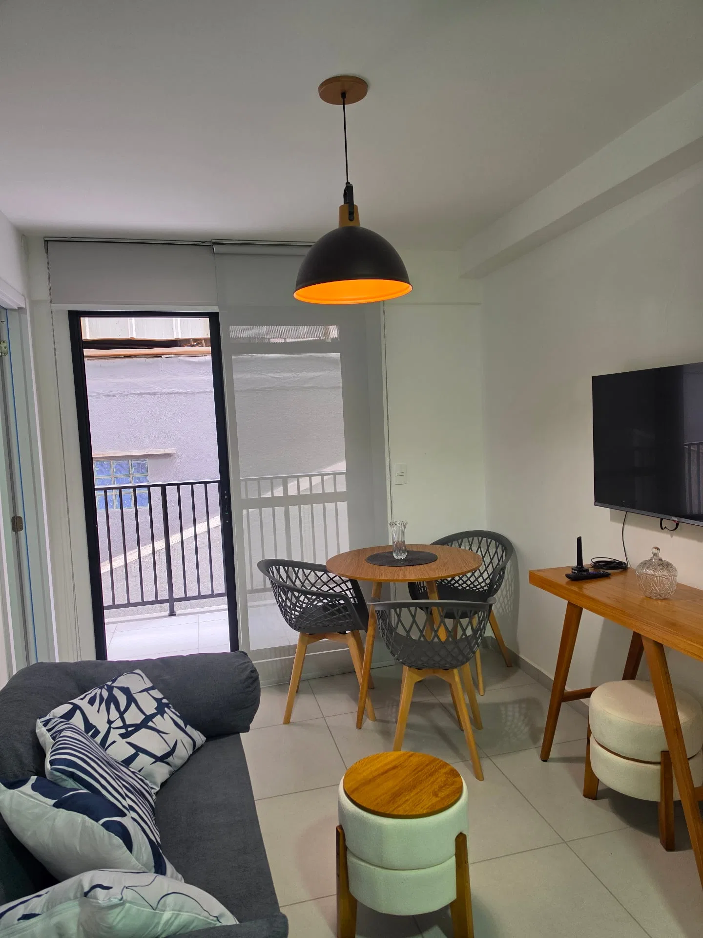 Apartamento mobiliado de 1 quarto em condomínio com academia — photo 4