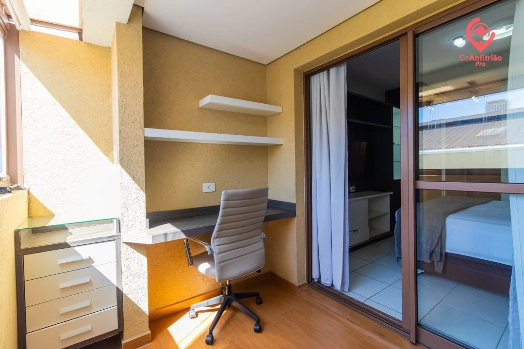 Apartamento mobiliado de 1 quarto em condomínio com academia — photo 4