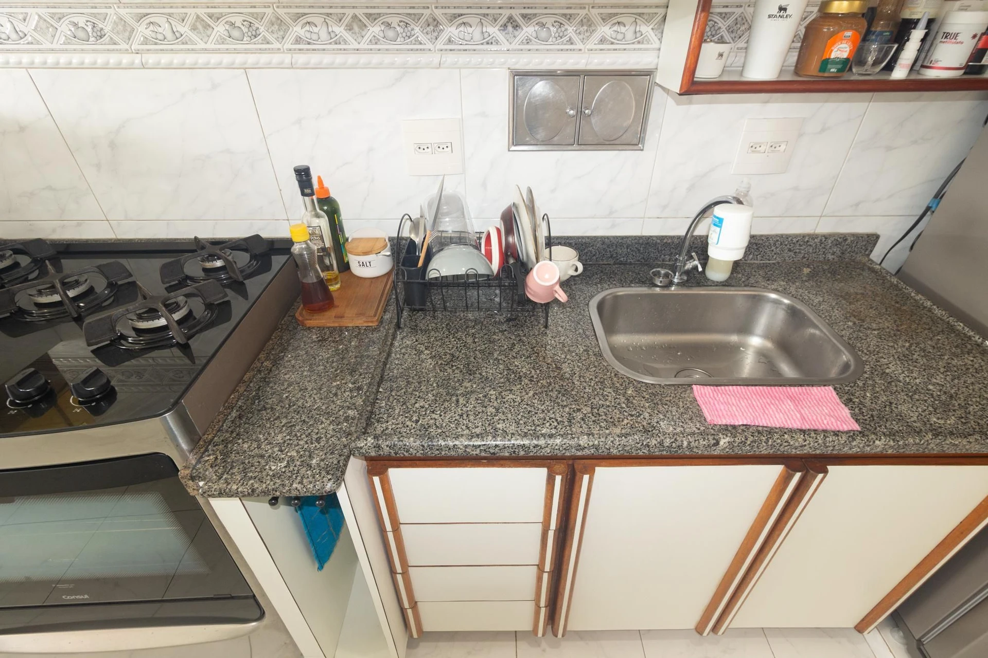 47 m² apartment with a washing machine and a home office — photo 16