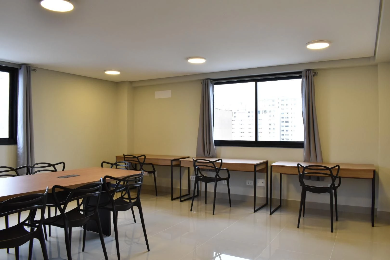 Monoambiente amueblado en edificio con gimnasio — photo 16