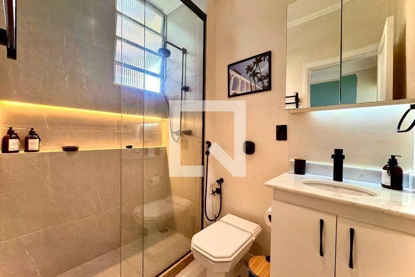 Mountain view in a one-bedroom apartment, 46 m² — photo 21