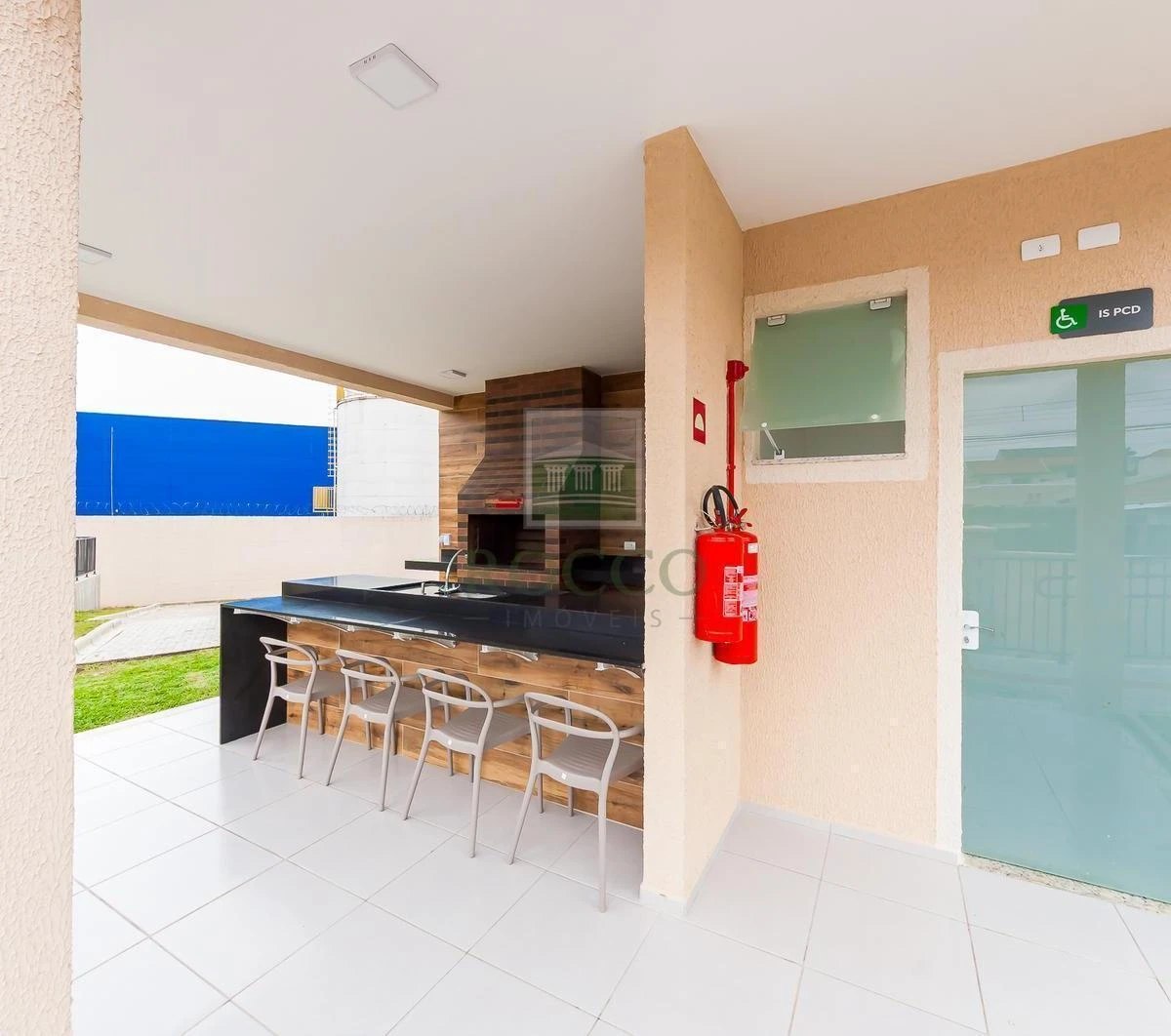 Apartment, 47 m², with a grill on the balcony — photo 29