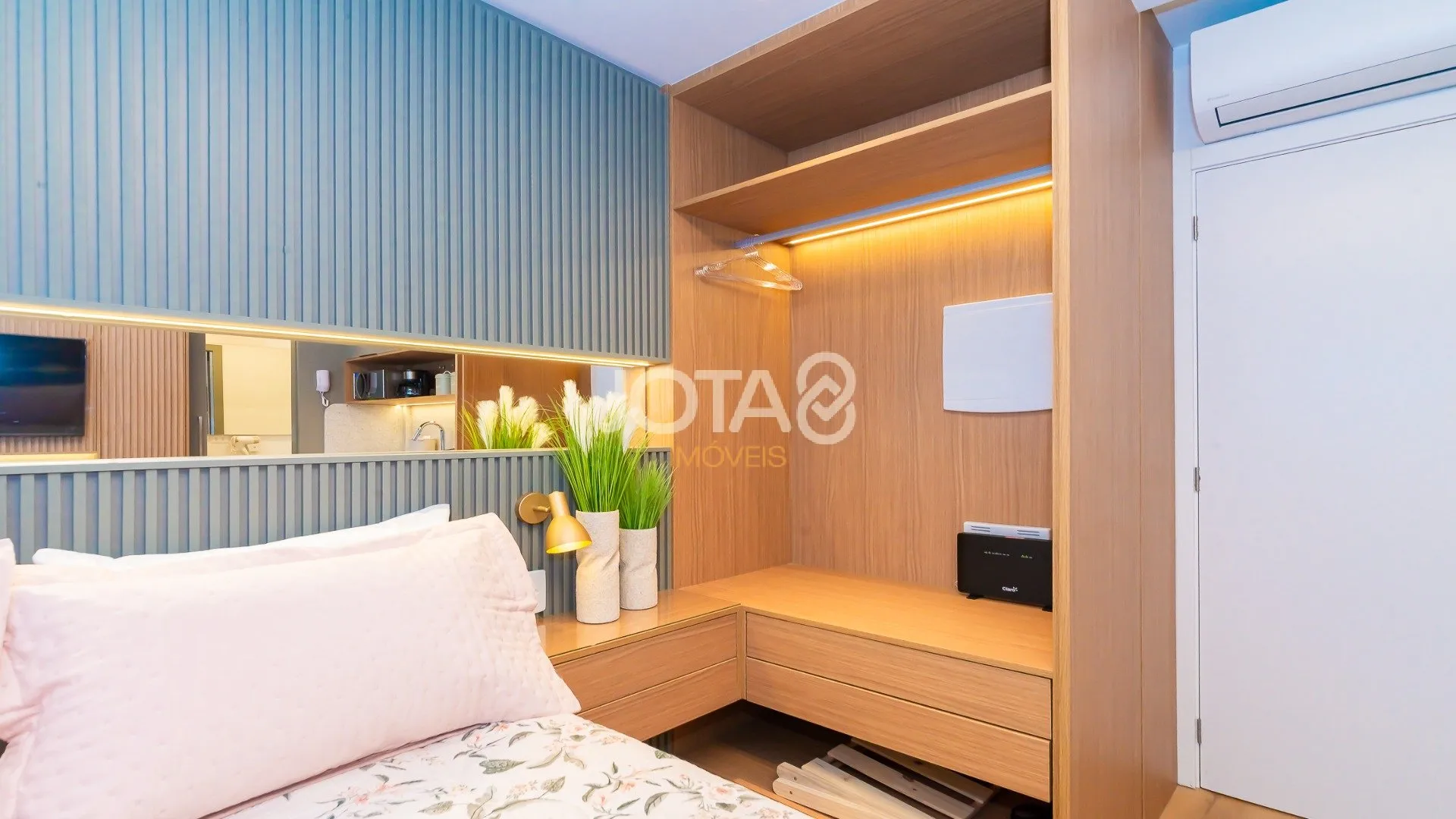 Furnished apartment, 25 m², with a washing machine — photo 18