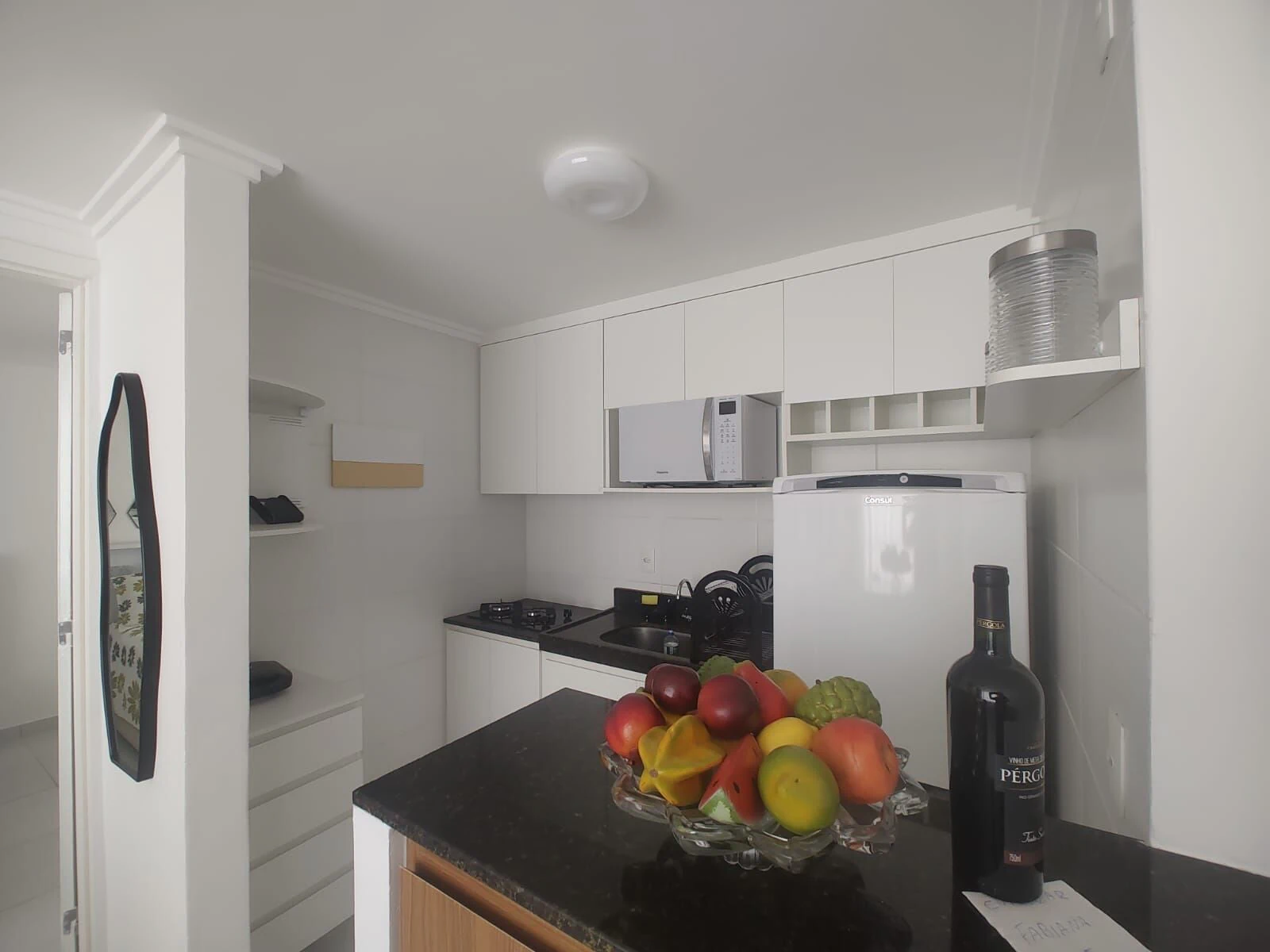 Furnished 30 m² apartment with 1 bedroom and a gas stove — photo 2