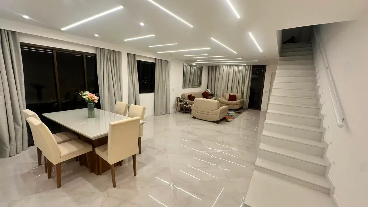 Cobertura duplex de 236 m² com churrasqueira na varanda — photo 6