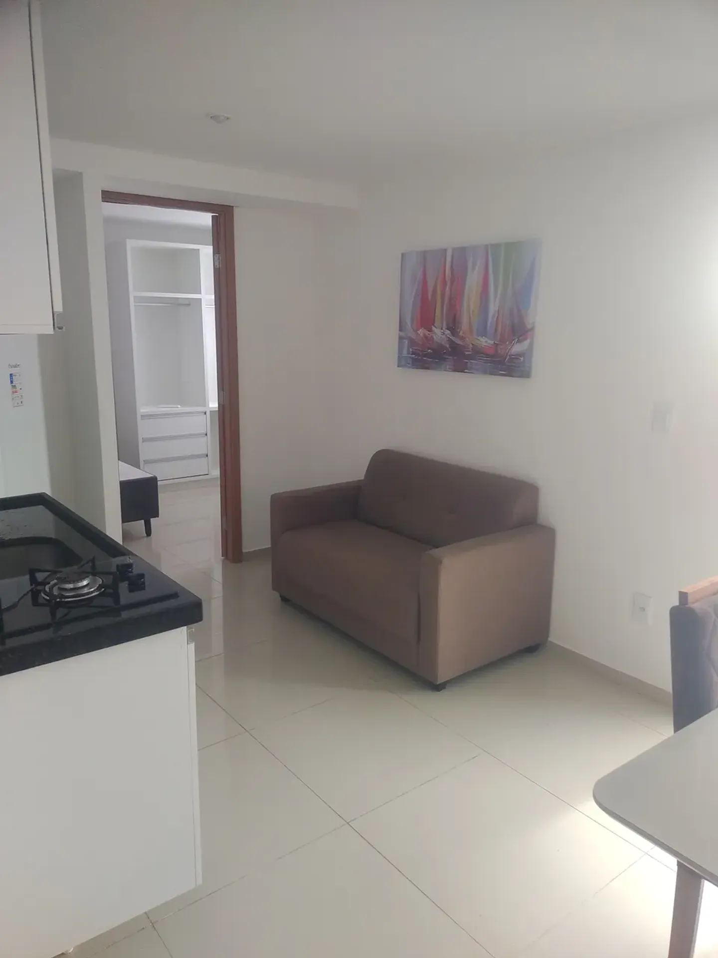 Apartamento mobiliado de 28 m² com 1 quarto e churrasqueira — photo 6