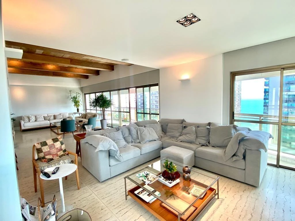 Furnished penthouse with balcony and open-plan kitchen — photo 4