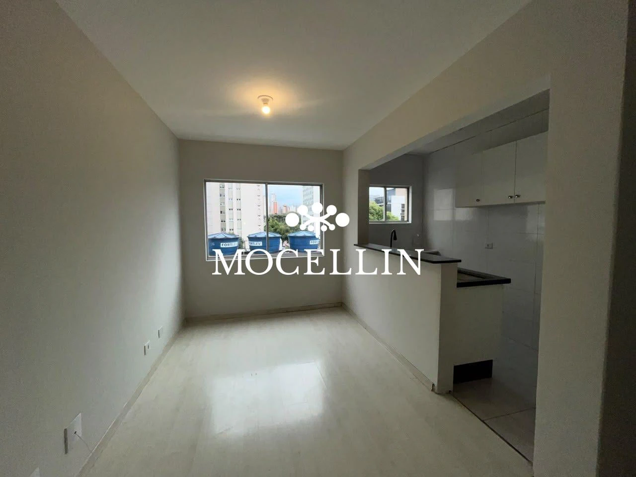 One-bedroom, 40 m² apartment in Curitiba