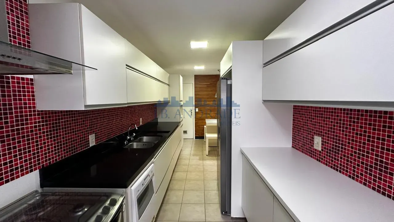Apartamento mobiliado com 3 quartos e varanda fechada — photo 22