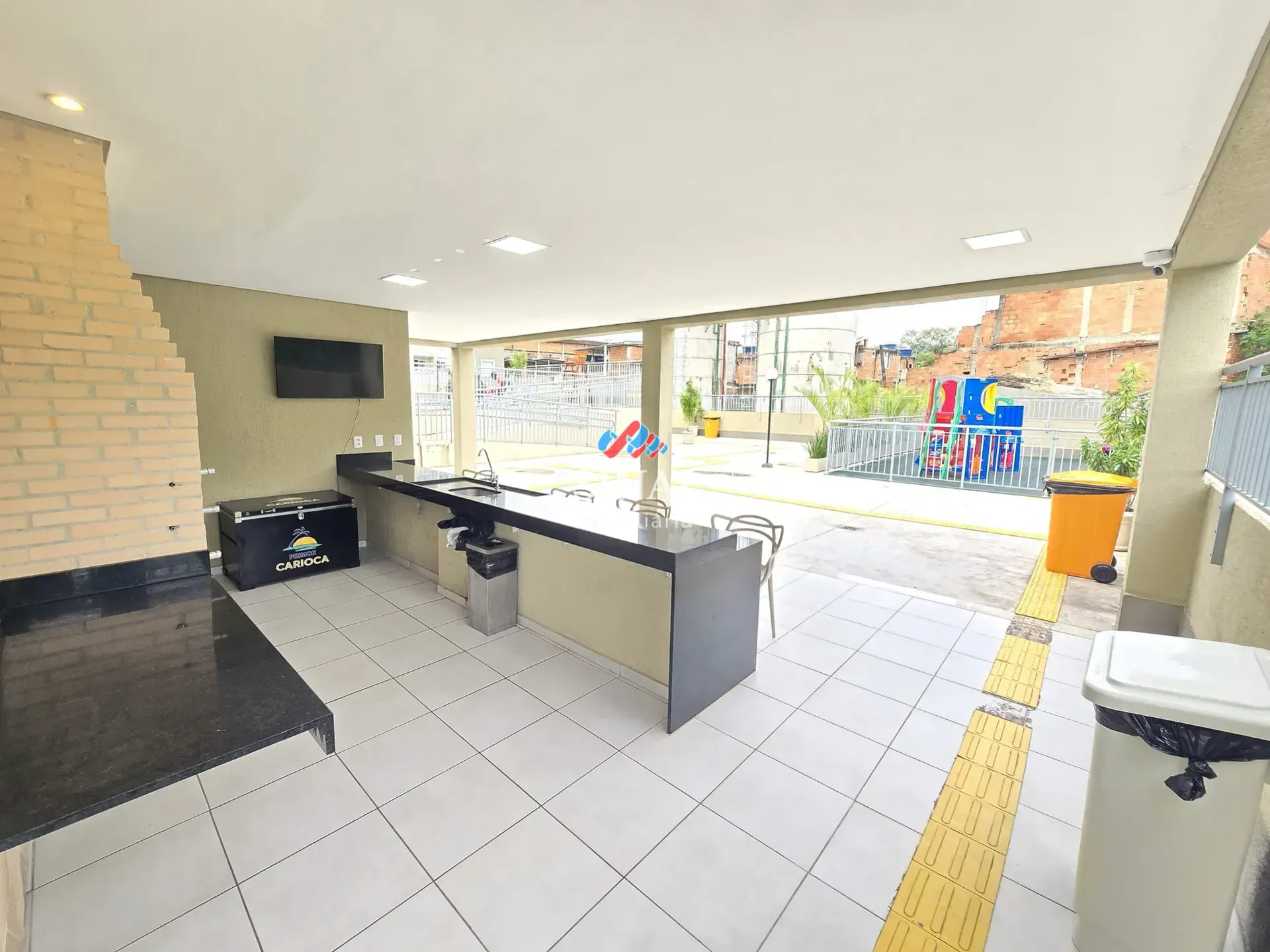 56 m² apartment with 2 bedrooms and a balcony — photo 43