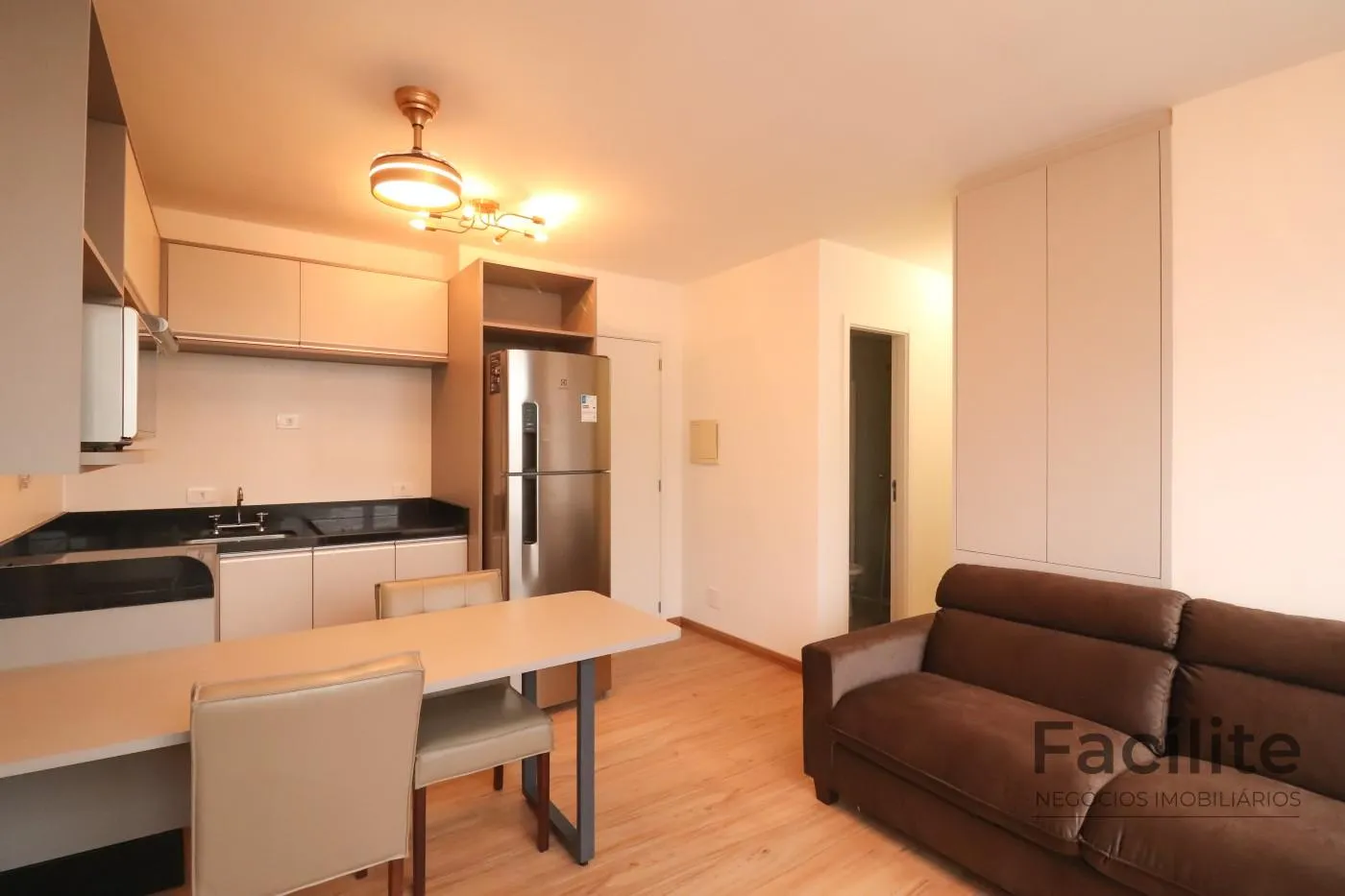 Furnished apartment, 46 m², with a home office — photo 2