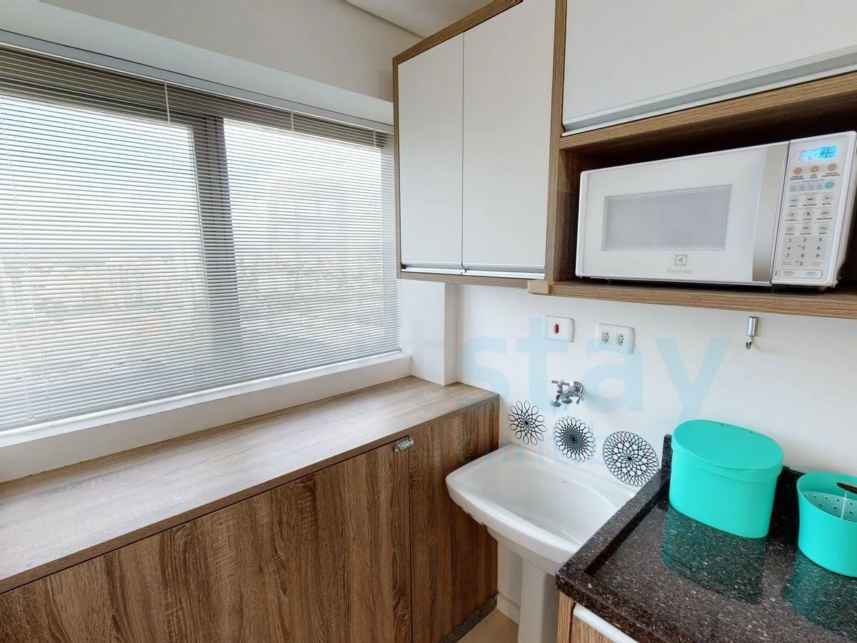 1 quarto e espaço de home office: apartamento de 25 m² — photo 34