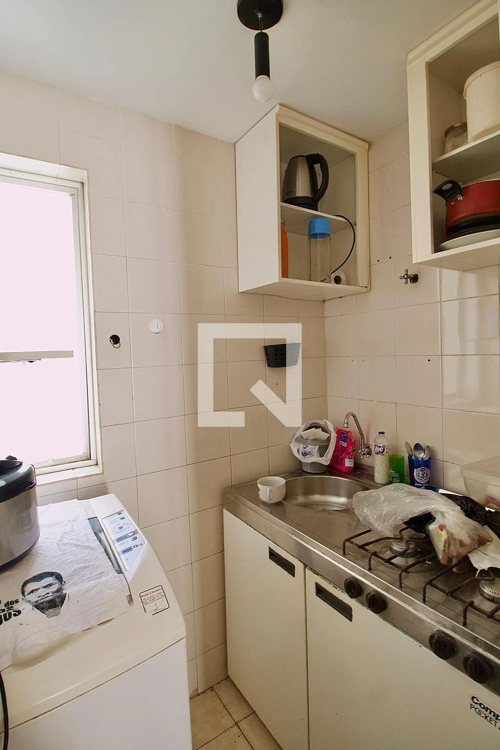 One-bedroom apartment with a washing machine in Curitiba — photo 19