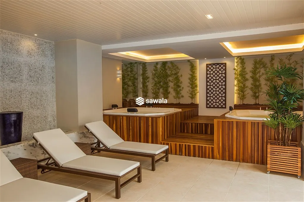 2-bedroom apartment in a building with a pool — photo 26