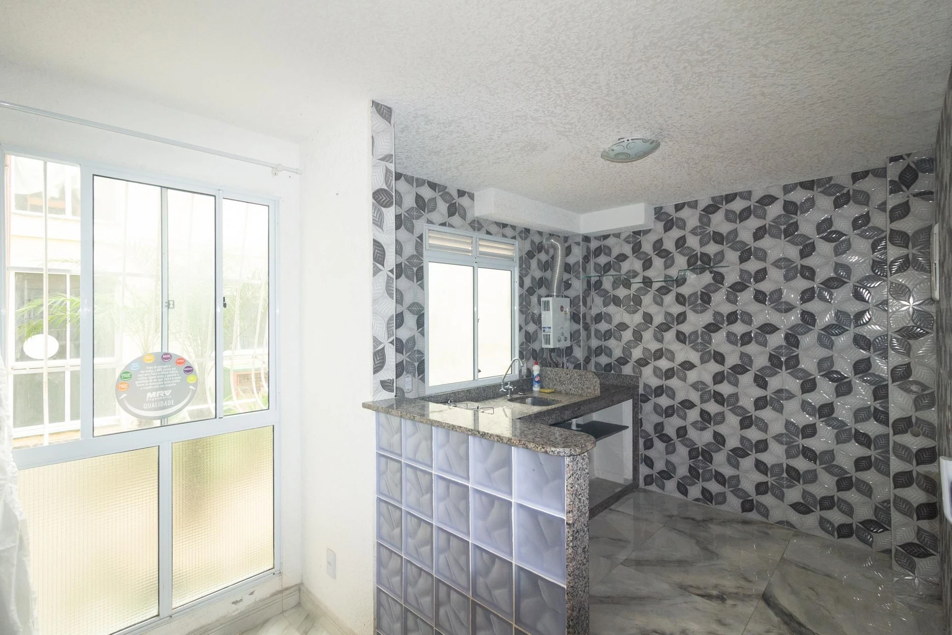 2-bedroom apartment in a building with a pool — photo 3