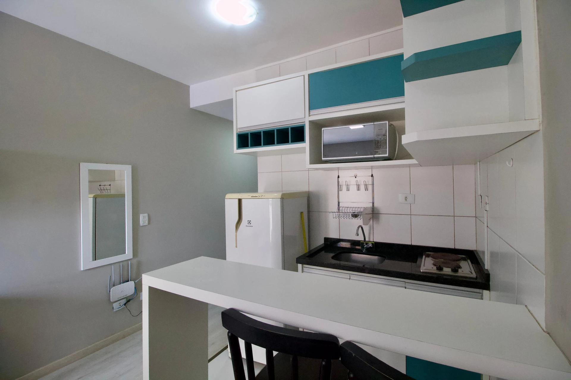 Furnished apartment, 25 m², with a washing machine — photo 25