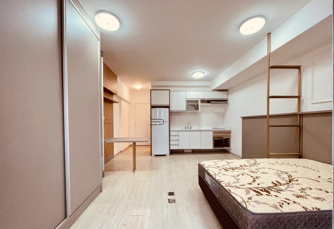 Apartamento mobiliado de 1 quarto com varanda envidraçada — photo 6