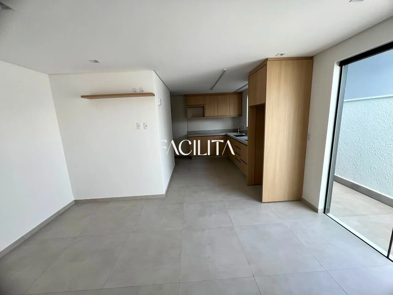 Studio de 51 m² no 1º andar com jardim privativo