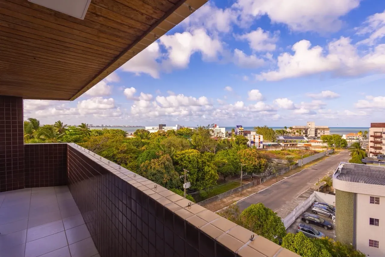 Departamento, 125 m², con balcón cerrado con vidrio