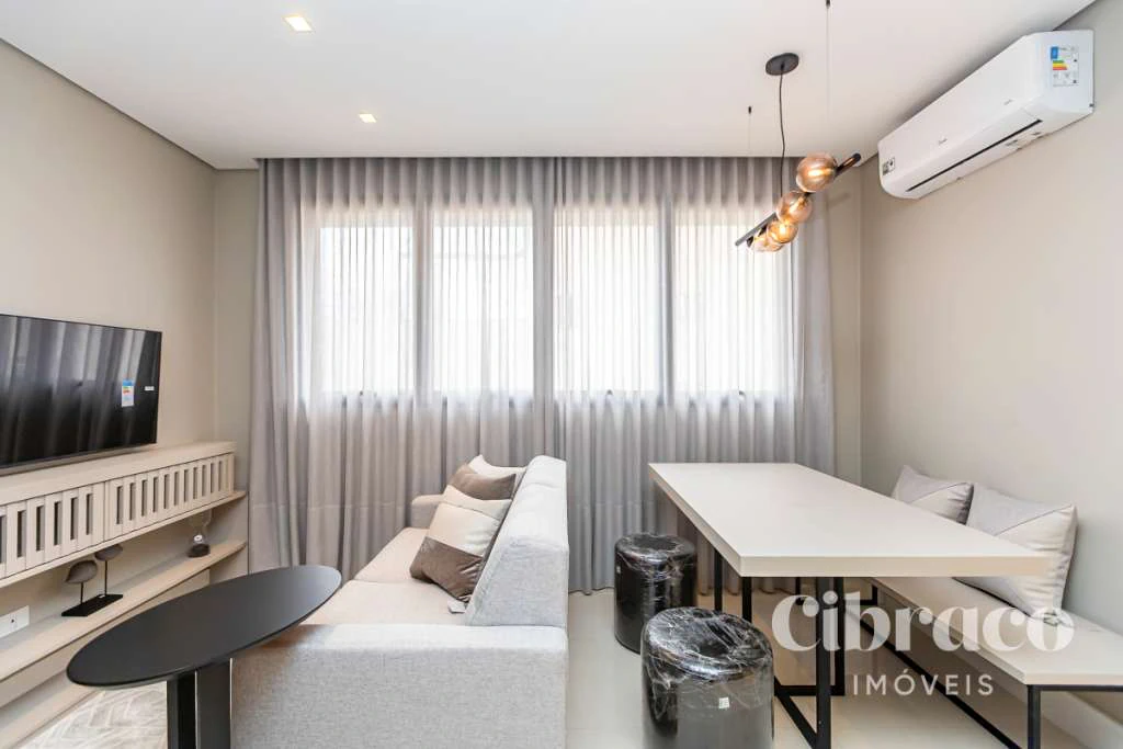 Furnished 59.34 m² apartment with open-plan kitchen — photo 4