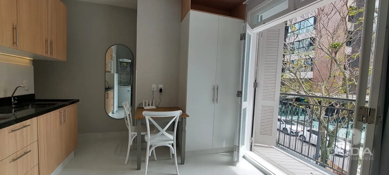 Washing machine in a one-bedroom apartment, 22 m² — photo 2