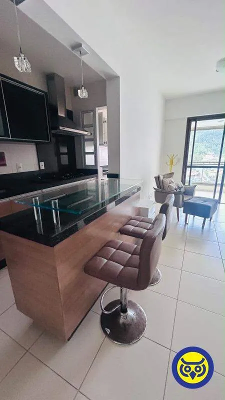 Furnished apartment, 70 m², with a grill on the balcony