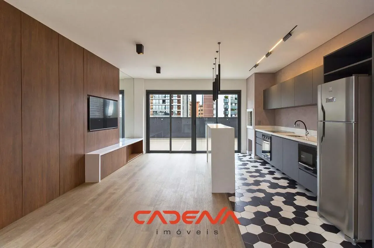 One-bedroom apartment in a building with a coworking space