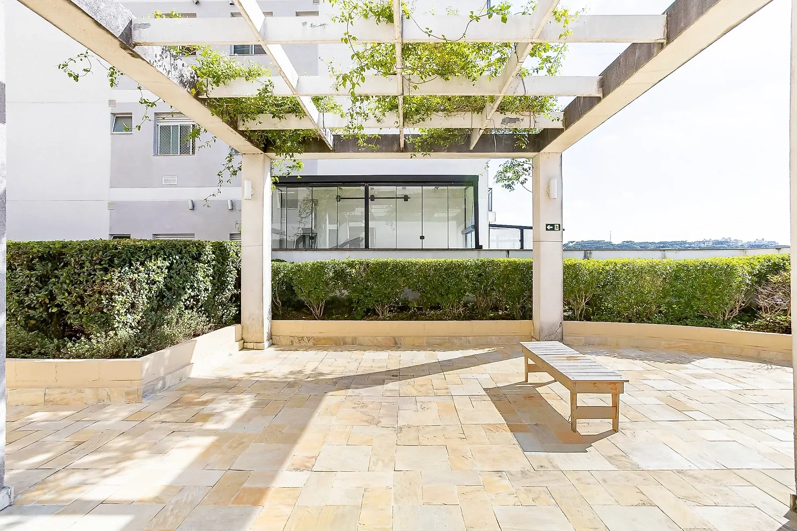 2-bedroom 63 m² apartment with a glass balcony — photo 74