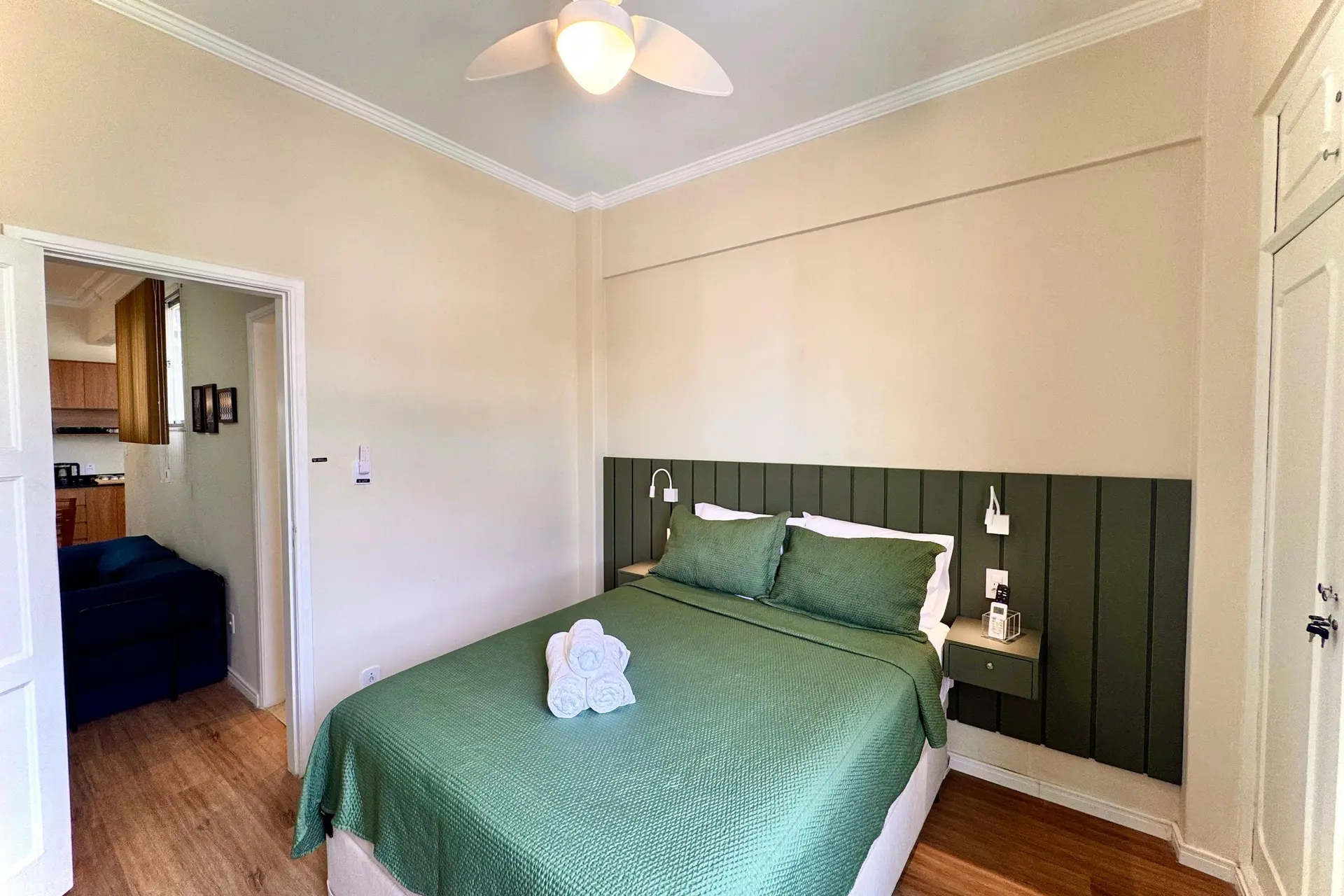 Furnished apartment, 46 m², with a washing machine — photo 4
