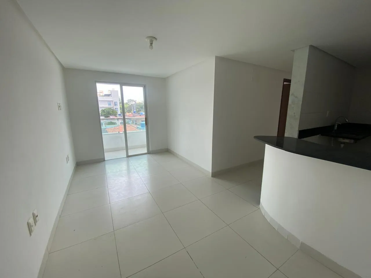 Rented apartment with fitted kitchen and laundry area