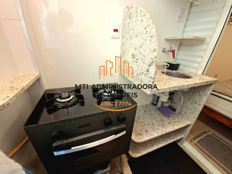 Furnished apartment, 19 m², with a washing machine — photo 10