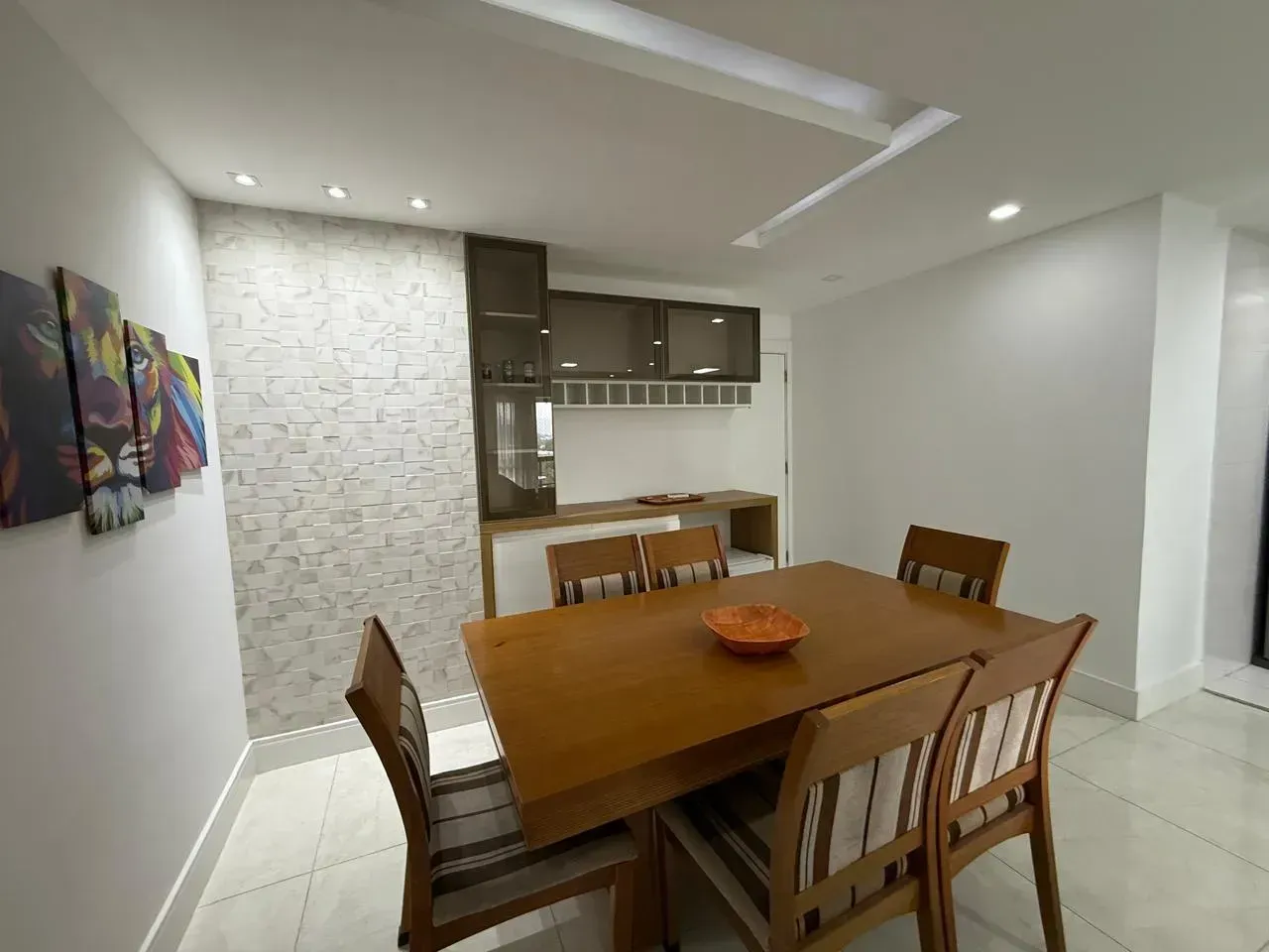 Apartamento mobiliado com 3 quartos e varanda — photo 12