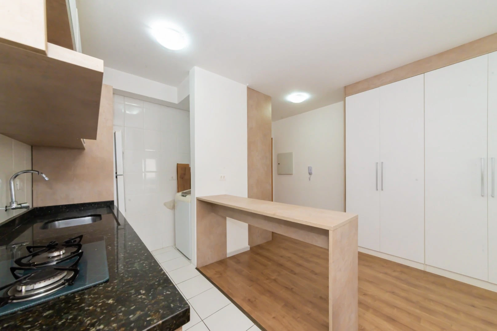 Furnished apartment, 30 m², with a washing machine — photo 13