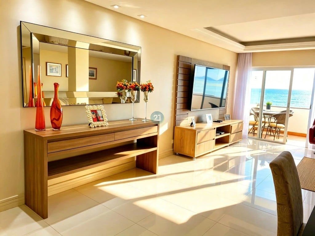 Apartment with enclosed balcony and 2 bedrooms — photo 2