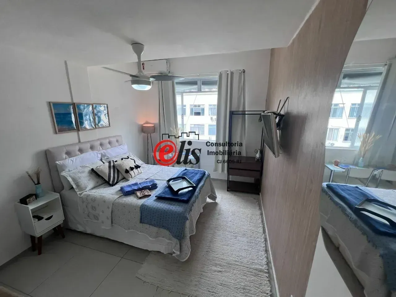 Furnished 1-bedroom apartment with compact kitchenette — photo 9