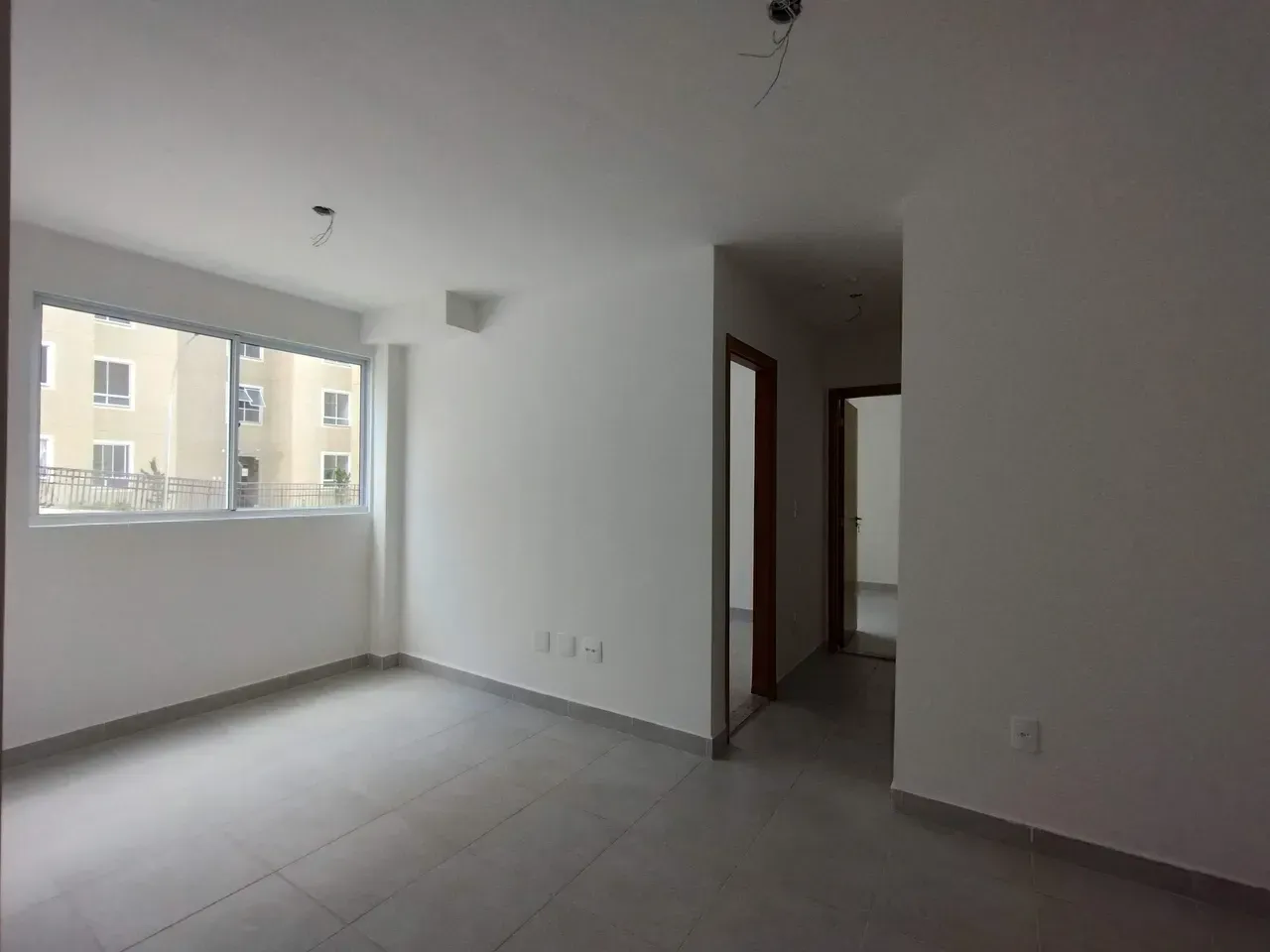 2-bedroom apartment in a building with a gym