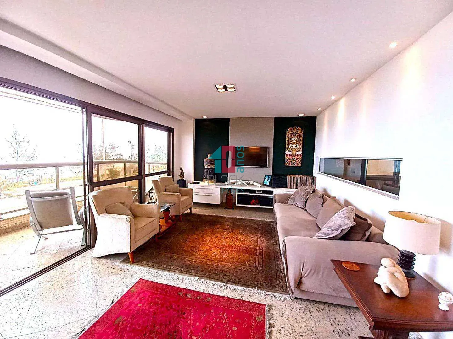Apartamento mobiliado, 175 m², com janelas do piso ao teto — photo 8