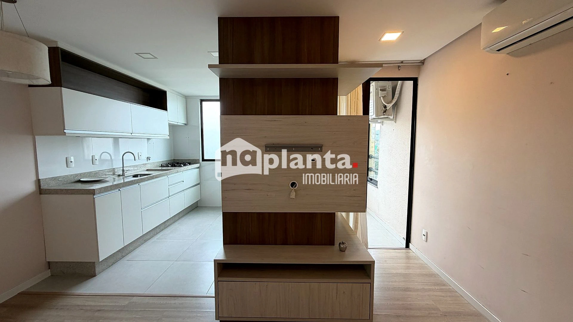One-bedroom apartment in a building with a pool — photo 2