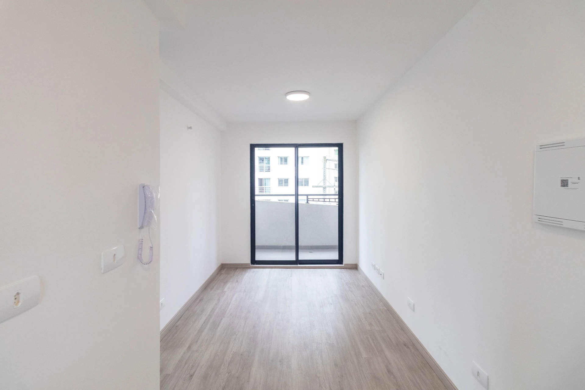 2-bedroom apartment in a building with a gym