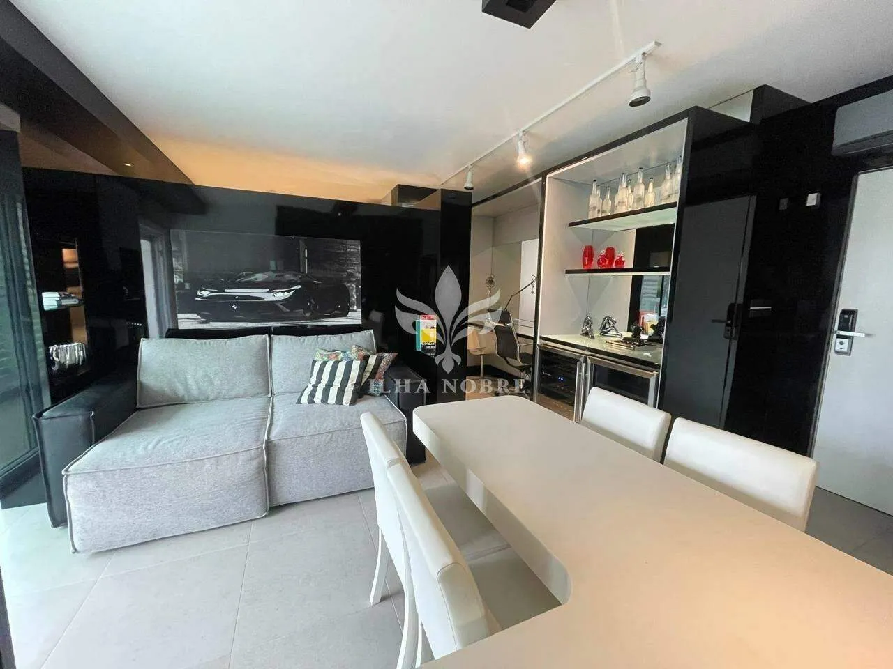Furnished 70 m² studio with private barbecue — photo 11
