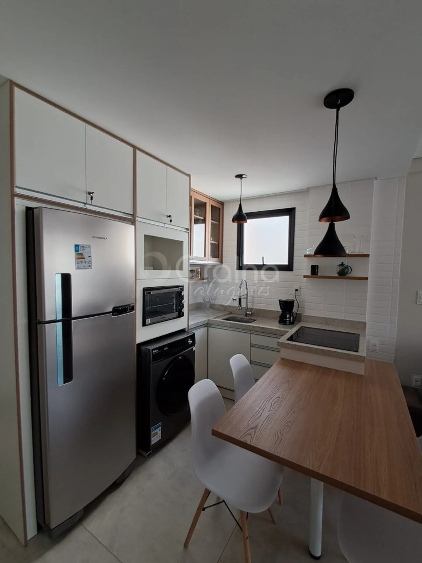 Меблированное студио 32 м² с кухней-американо — photo 17