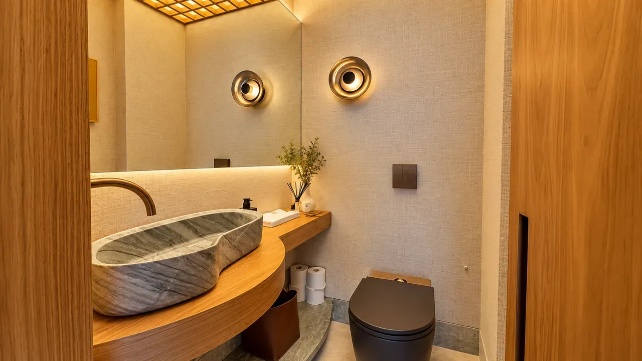 Furnished apartment, 157 m², with floor-to-ceiling windows — photo 7