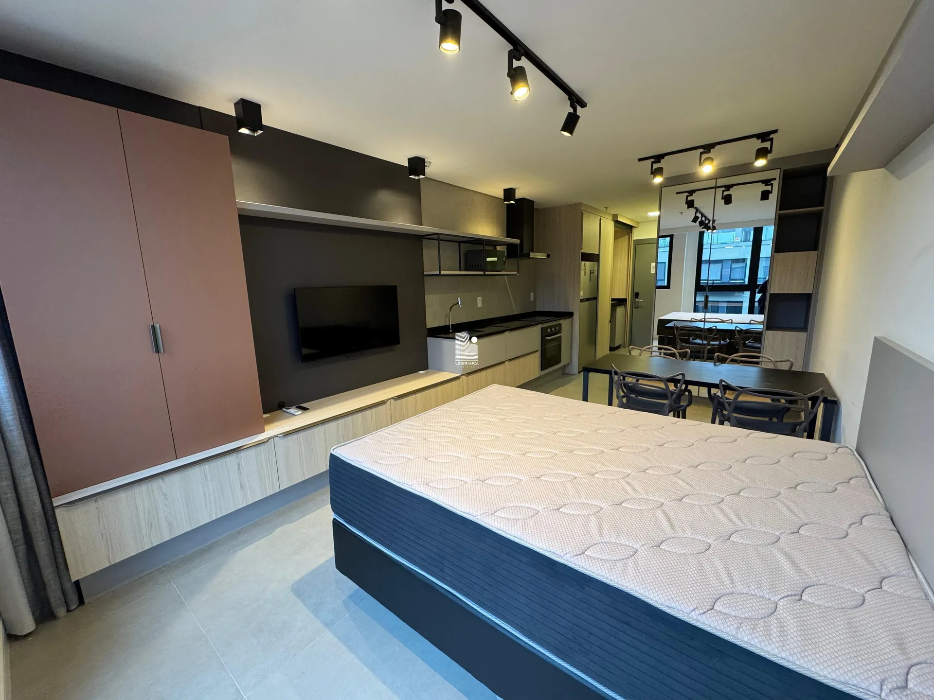 Furnished studio, 31 m², with a washing machine