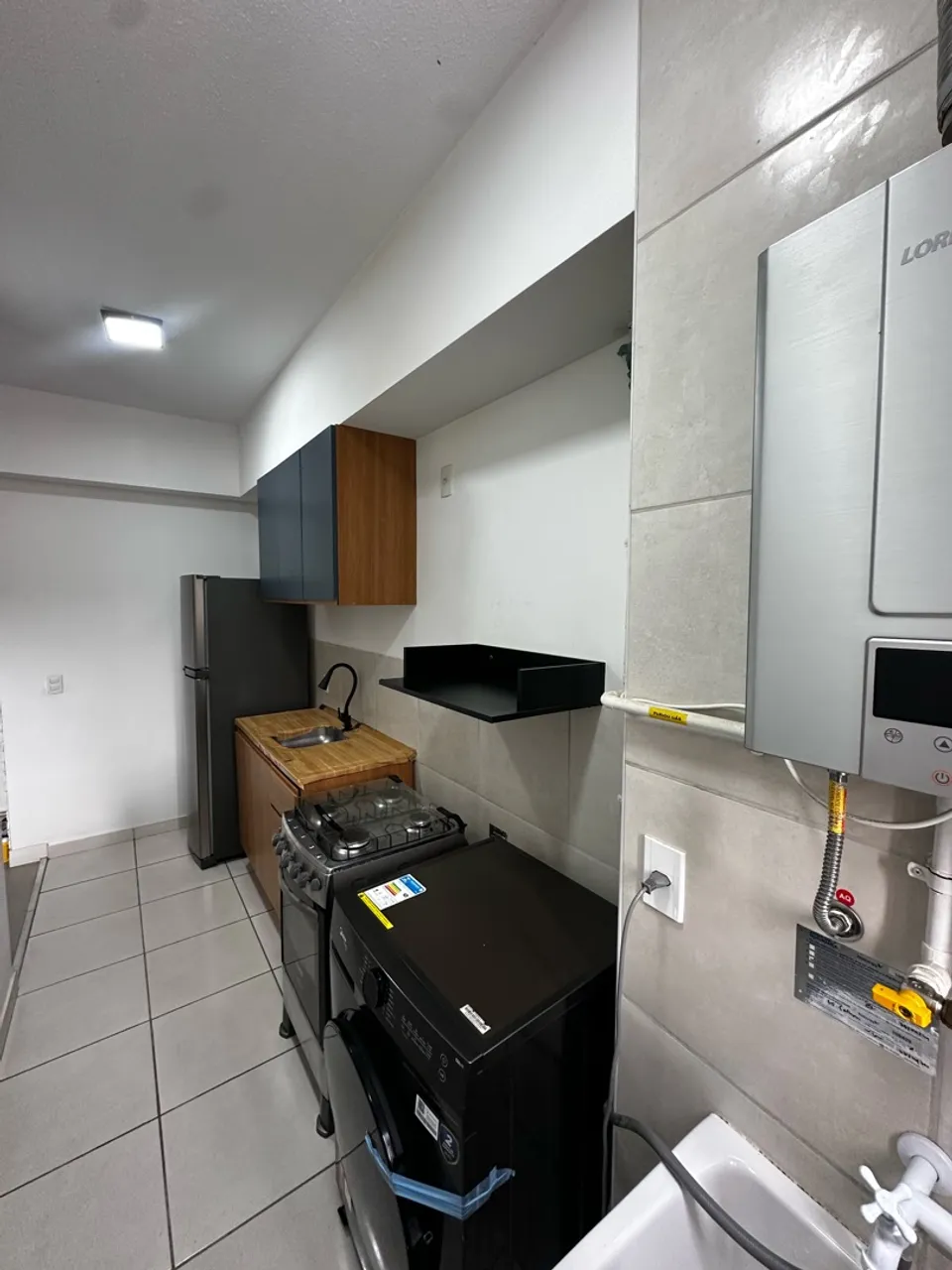 Furnished apartment, 48 m², with a washing machine — photo 3