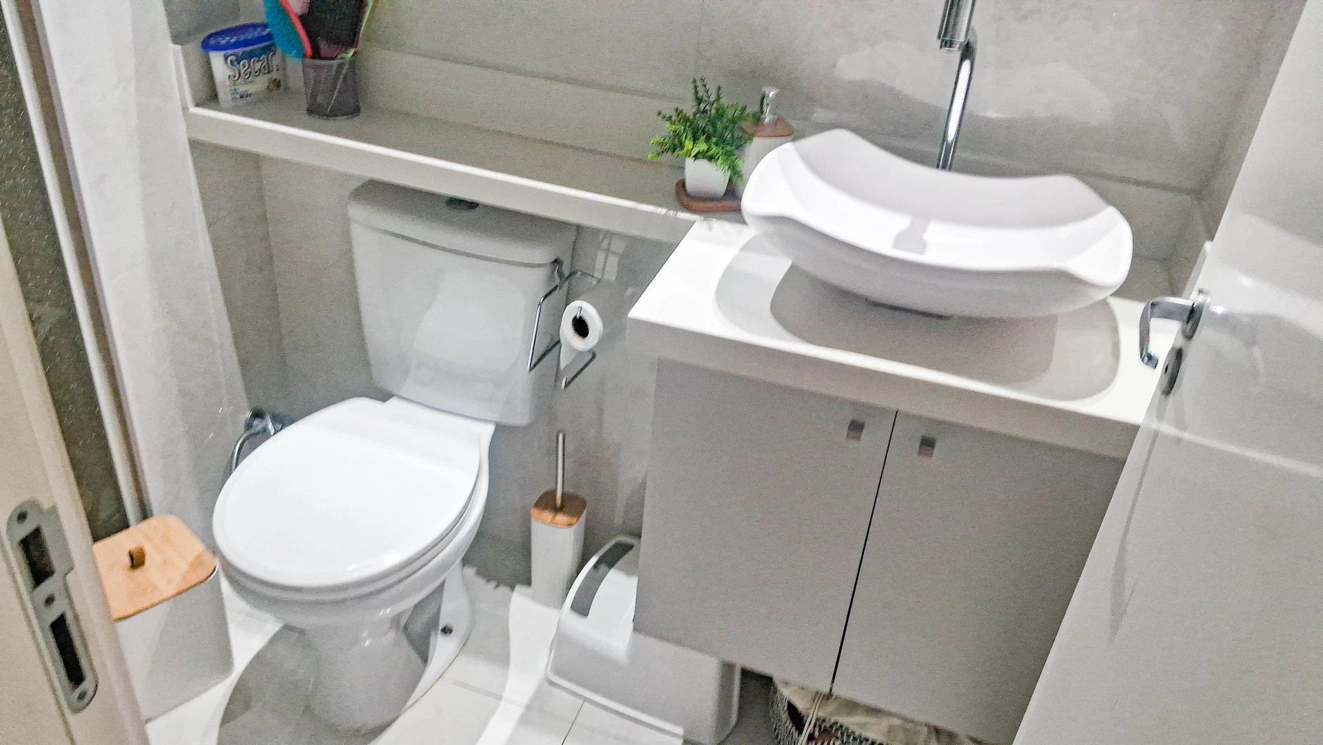 48 m² apartment with a home office and a washing machine — photo 21