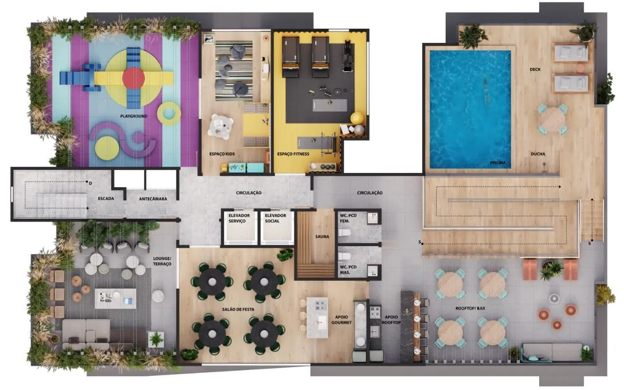 3-bedroom apartment with 2 bathrooms and 3 parking spots — photo 12