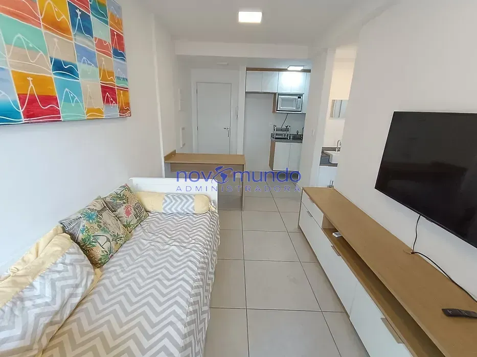 Apartamento mobiliado de 1 quarto em condomínio com piscina — photo 7