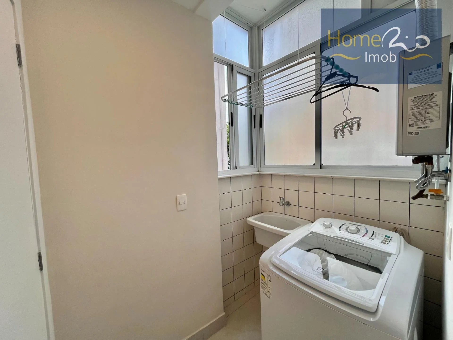 Washing machine in a 2-bedroom apartment, 73 m² — photo 23