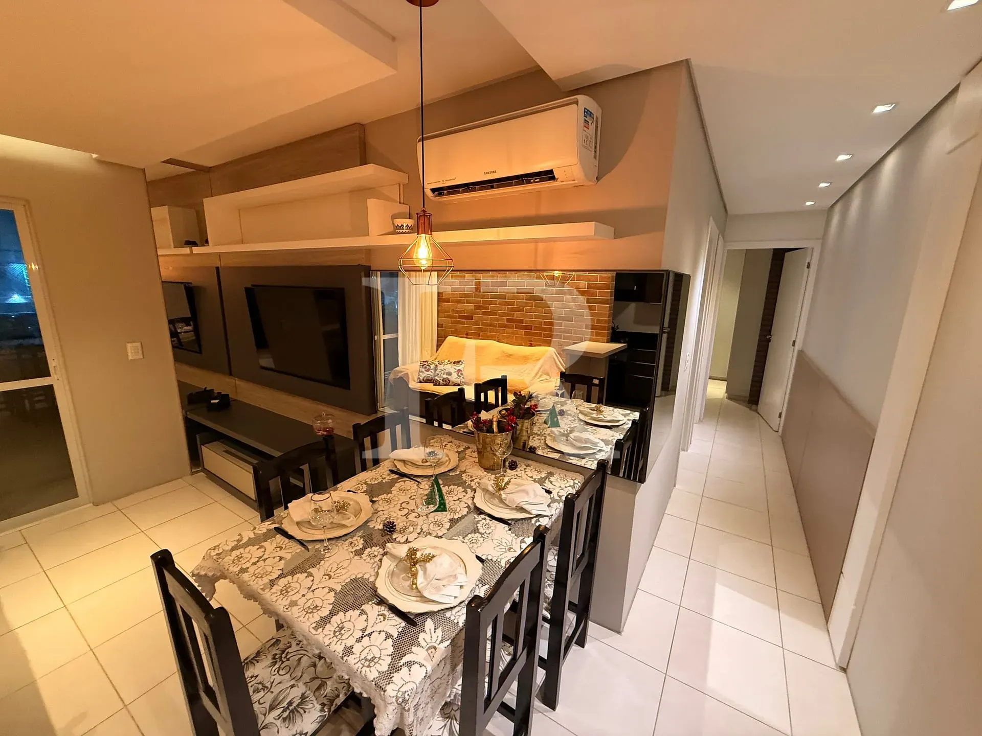 2-bedroom apartment with balcony and charcoal grill — photo 45
