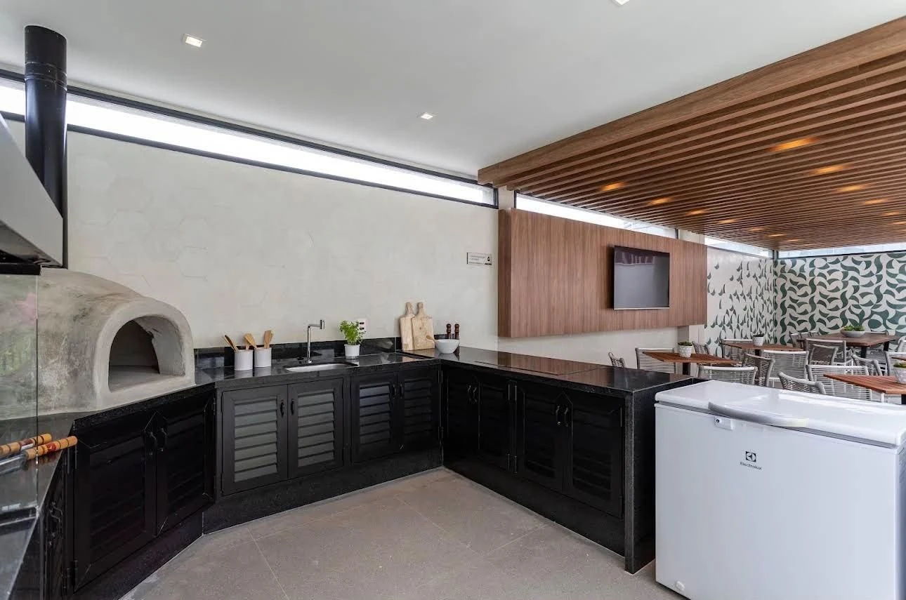 Apartamento mobiliado com varanda e 3 quartos — photo 46